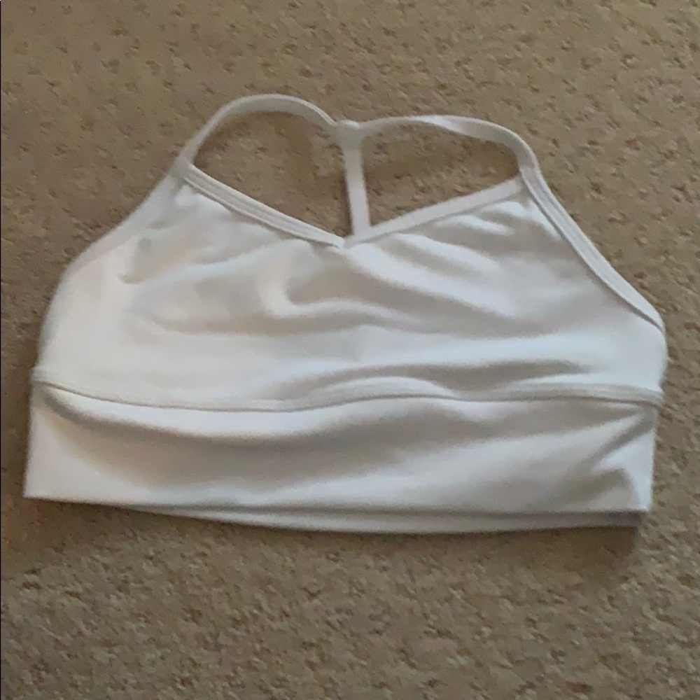 white five dancewear crop top